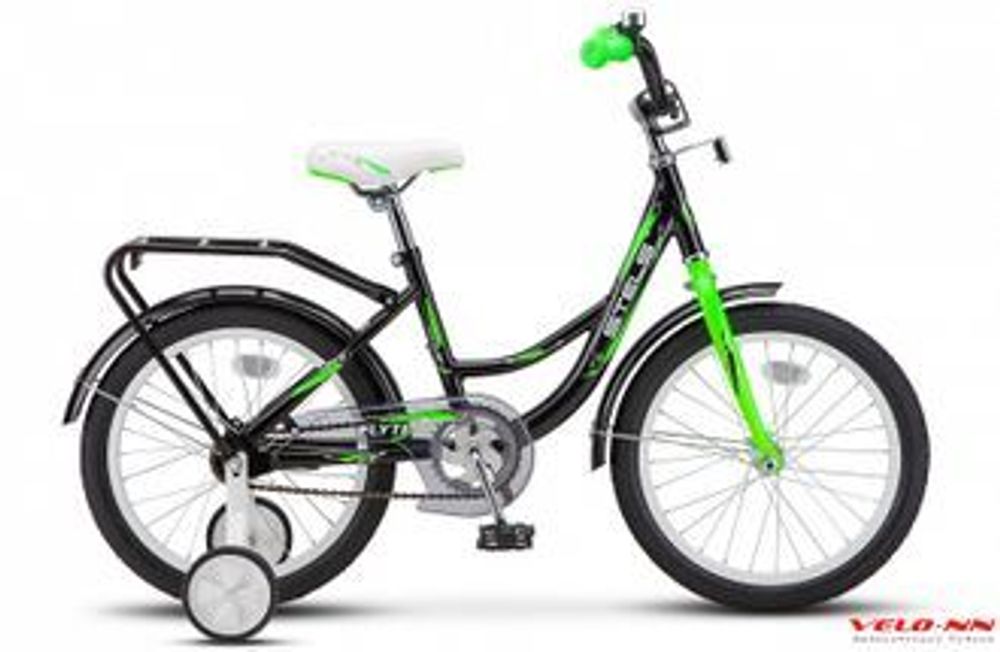Велосипед Stels Flyte 18&quot; Z011/черный с зеленым
