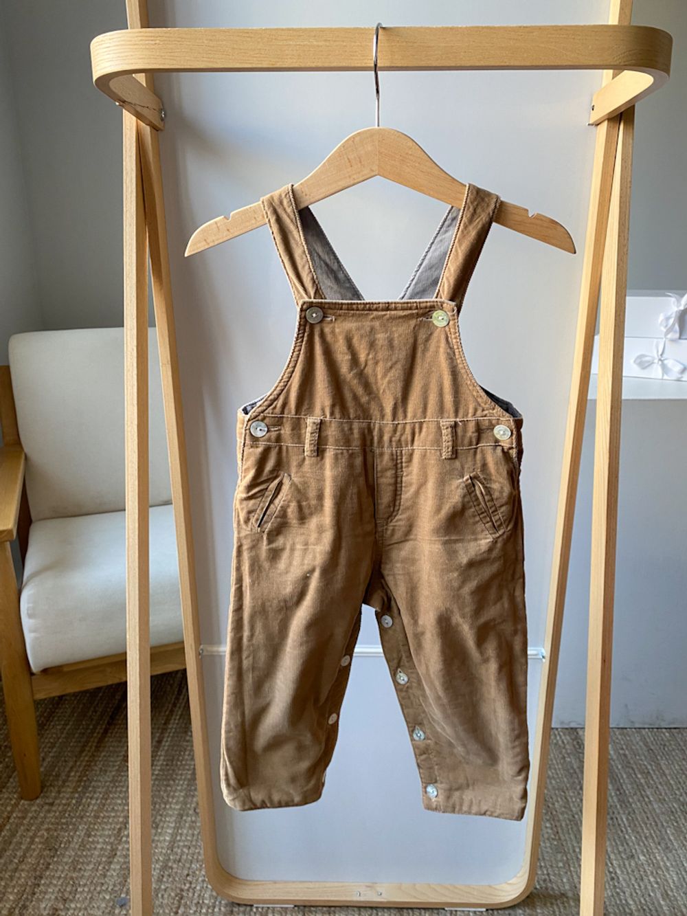 Вельветовый комбинезон Tartine et Chocolat, 80