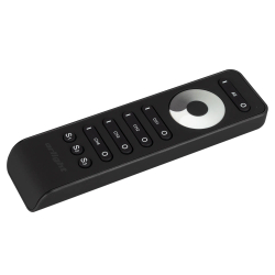 Пульт SMART-R33-DIM Black (4 канала, 2.4G) (Arlight, IP20 Пластик, 5 лет) 032941