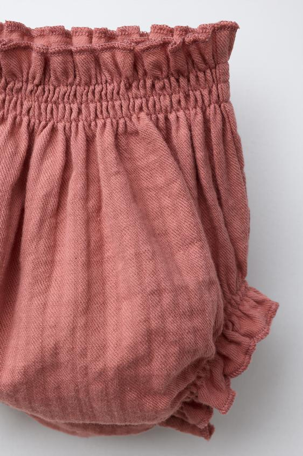 ZARA ОДНОТОННЫЕ ТРУСЫ, ТЕМНО-РОЗОВЫЙ