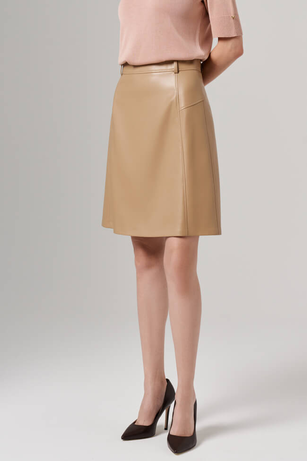 4864 Юбка женская (бежевый)