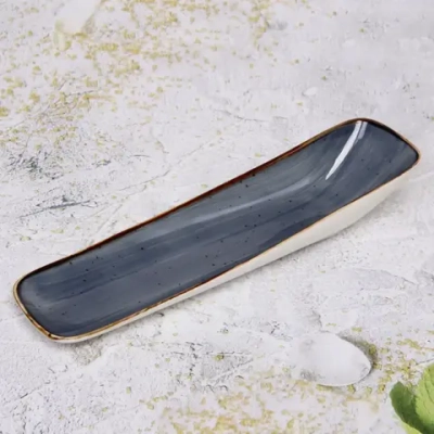 Тарелка керамическая «Corsica blue» сервировочная 36*9,5*5,5см