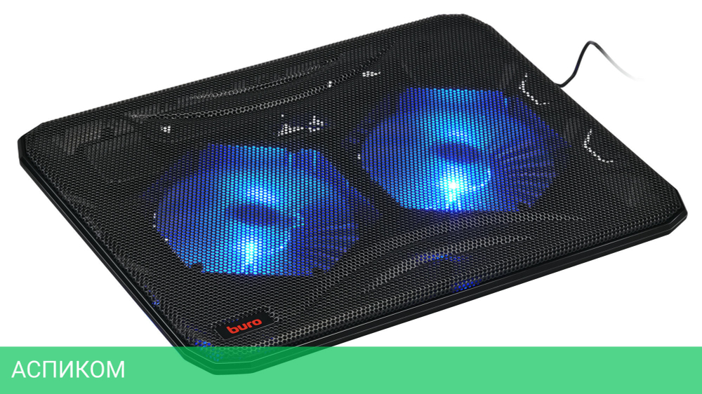 Подставка для ноутбука Buro BU-LCP156-B214 черный