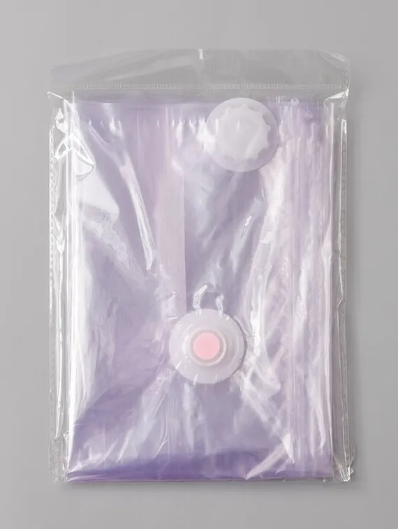 Вакуумный пакет для хранения одежды «Лаванда», 50×60 см, ароматизированный, прозрачный