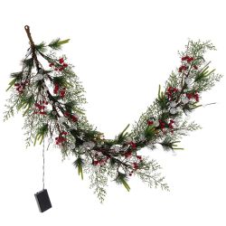 GAEM Изделие декоративное с подсветкой "Гирлянда" (3хАА, н/п), L119 W5 H28 см