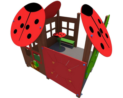 Игровой домик Божья коровка (фотопечать) ДИФ 01321
