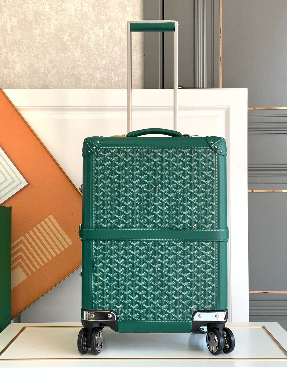 Goyard Bourget PM Trolley Case