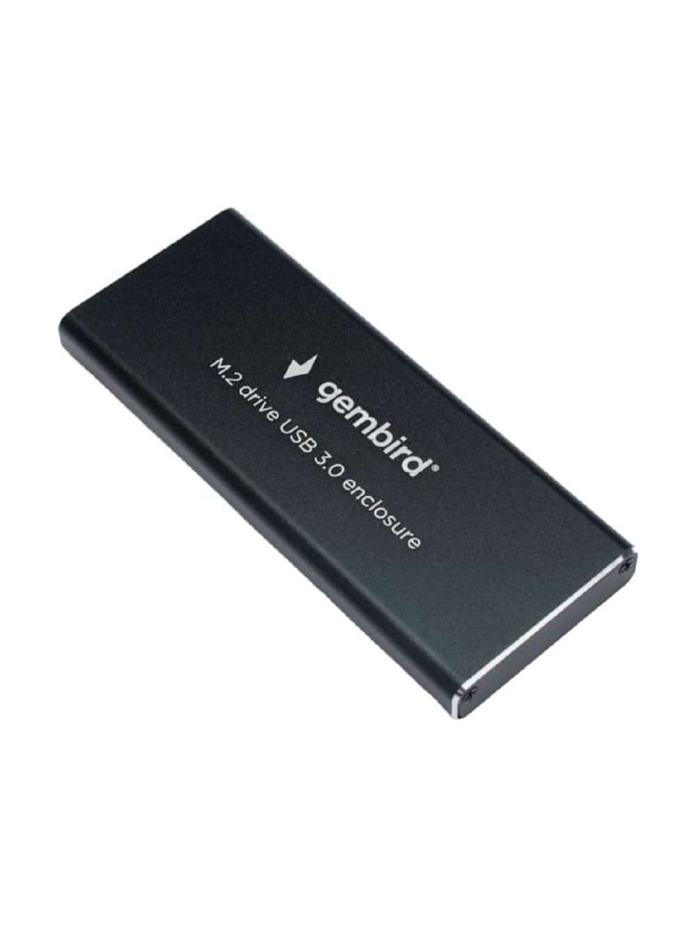 Gembird EEM2-SATA-1 Внешний корпус USB 3.0 для M2 SATA порт MicroB, металл, черный