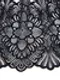 03-202 Кружево эластичное 19 см, черный 170