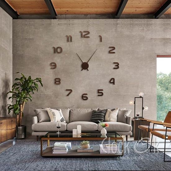 Настенные 3D часы Oracle