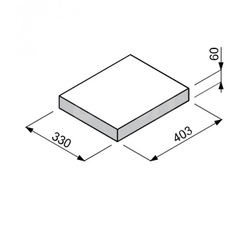 Плита накрывная Joniec GORC Peak