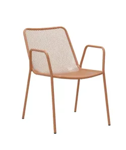 "Зевс" стул стальной, цвет темно-коралловый