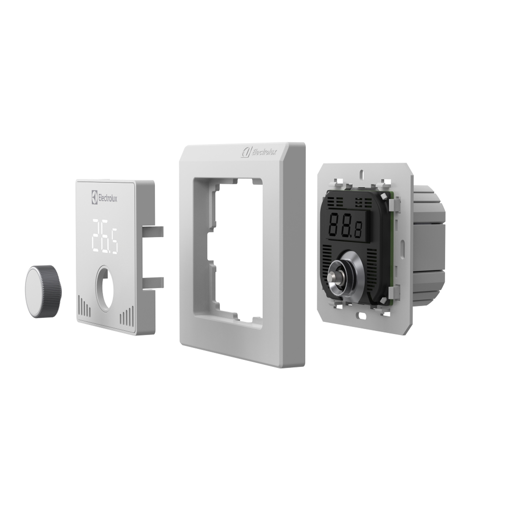 Терморегулятор Electrolux ETS-16W (+ дополнительная черная панель)