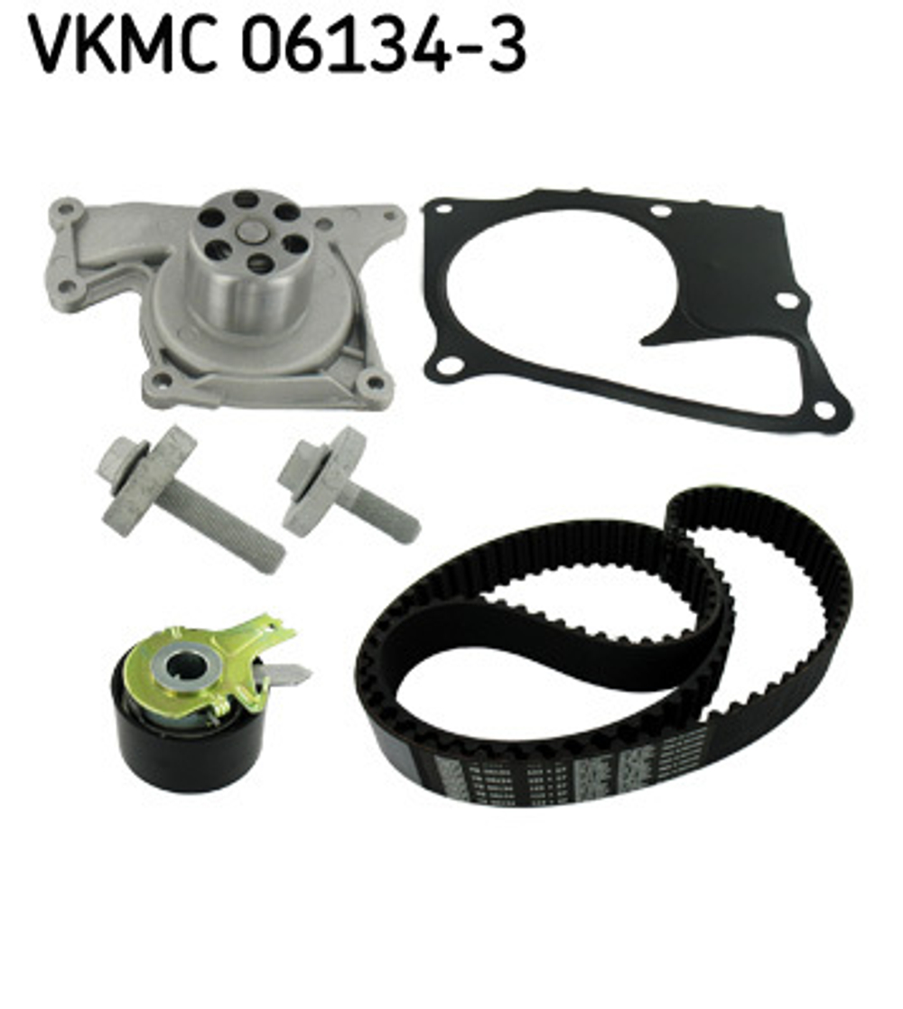SKF - VKMC061343-SKF - Water Pump & Timing Belt Set - Povrat artikla narucenog iz Njemacke nije moguc.