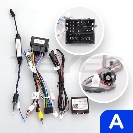 Комплект рамки с разъёмами 10.1"+can Skoda Octavia A7 2013-2020 - Car-Smart 7180