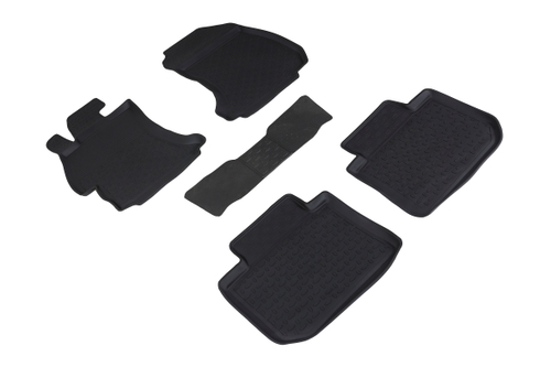 Резиновые коврики с высоким бортом для Subaru XV 2011-2017, Seintex.82911