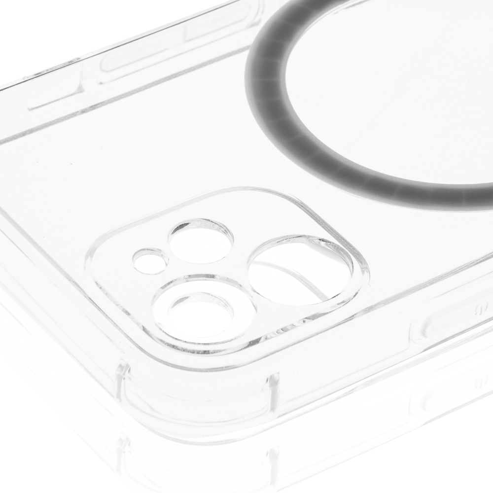 Чехол ROSCO для Apple iPhone 12 mini оптом (арт. IP12MINI-TPU-MAGSAFE-CLEAR)