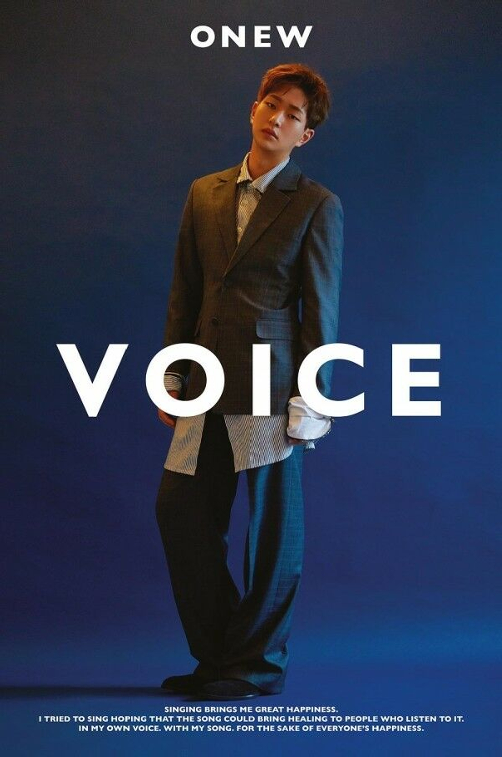 Альбом Shinee Onew - Voice 1st Solo Mini Album RANDOM Version
