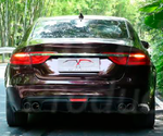 Диффузор заднего бампера для Jaguar XF 2016-2020 Ягуар