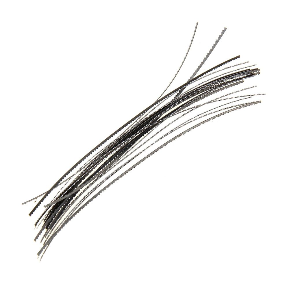 Набор из 12 пилок по дереву и пластику для ручного лобзика