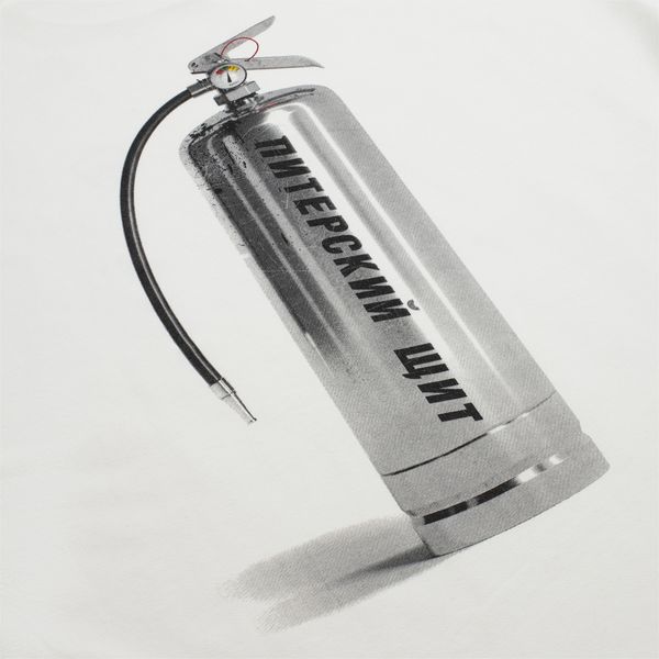 Футболка Огнетушитель белая - фото 3