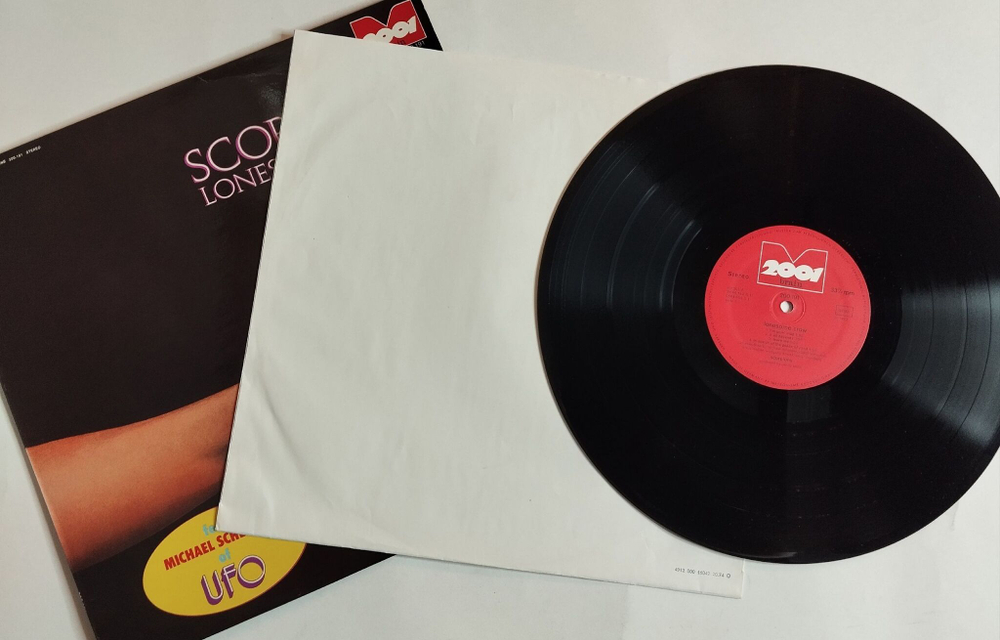 Винтажная виниловая пластинка LP Scorpions Lonesome Crow (Germany 1974)