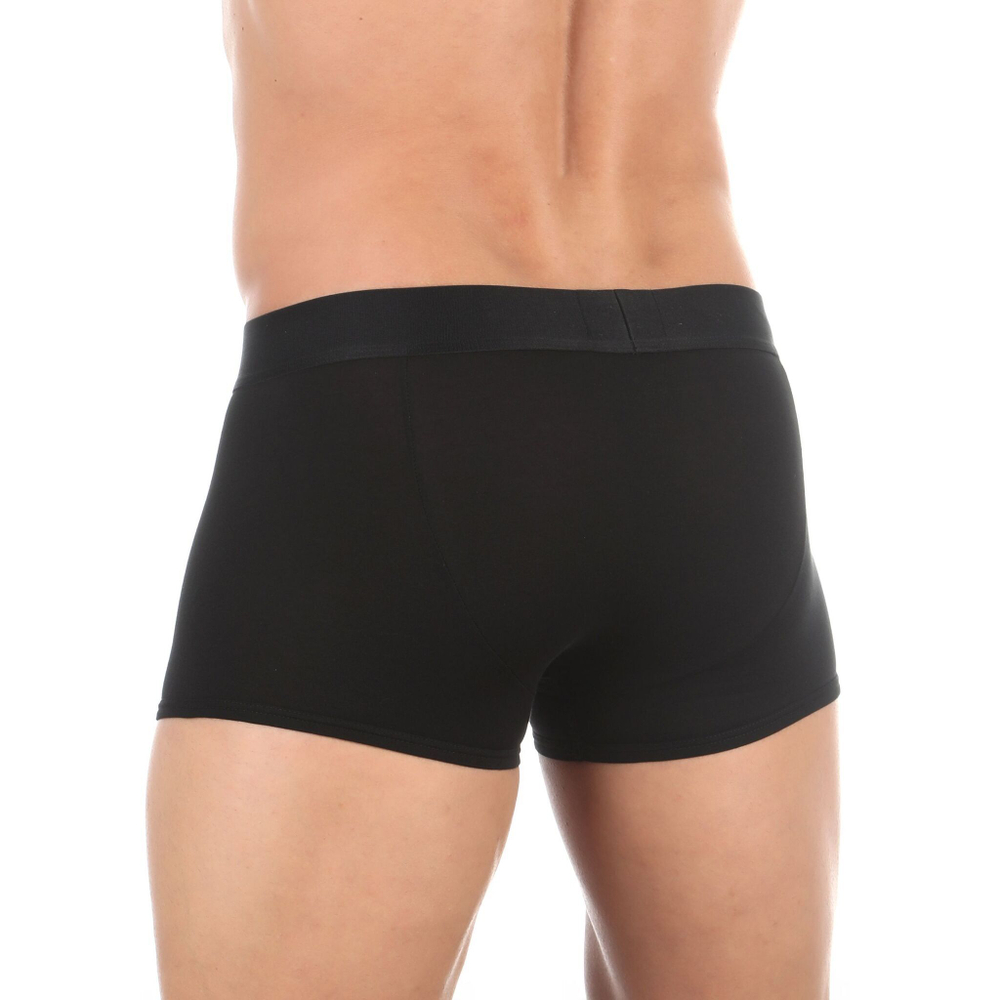Черные мужские трусы-боксеры Emporio Armani (Размер: XL) (Цвет: черный)