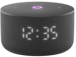 Умная колонка Яндекс Станция Мини 3 с часами, Чёрный (YNDX-00027BLK)