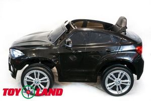 Детский электромобиль Toyland BMW X6M mini Черный