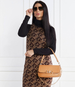 Кожаная сумка-мессенджер parker Michael Kors - коричневый(30F2G7PC2L)