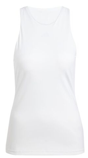 Женский топ теннисный Adidas Tennis Climacool Y-Tank - белый
