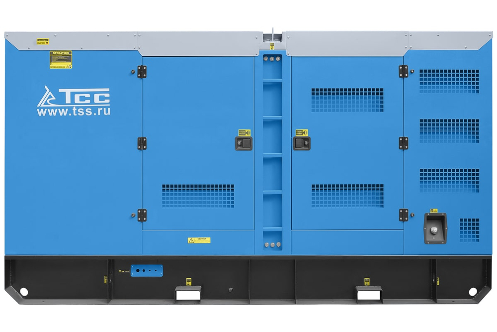 Дизельный генератор ТСС АД-300С-Т400 в шумозащитном кожухе с АВР