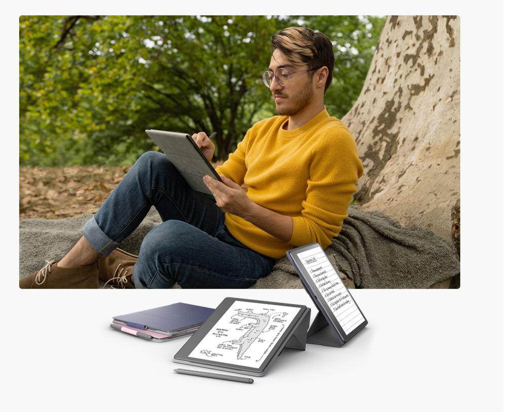 Оригинальная Обложка Kindle Scribe Fabric Cover Black