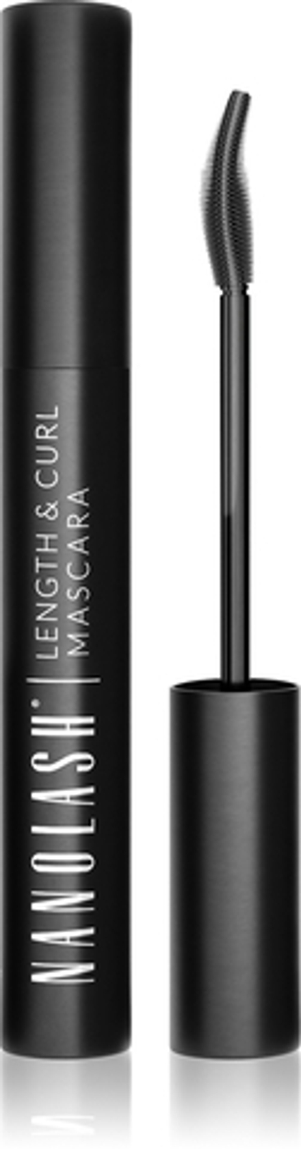 Nanolash Length&Curl Mascara - Объёмная, удлиняющая и подкручивающая тушь для ресниц, 10 ml