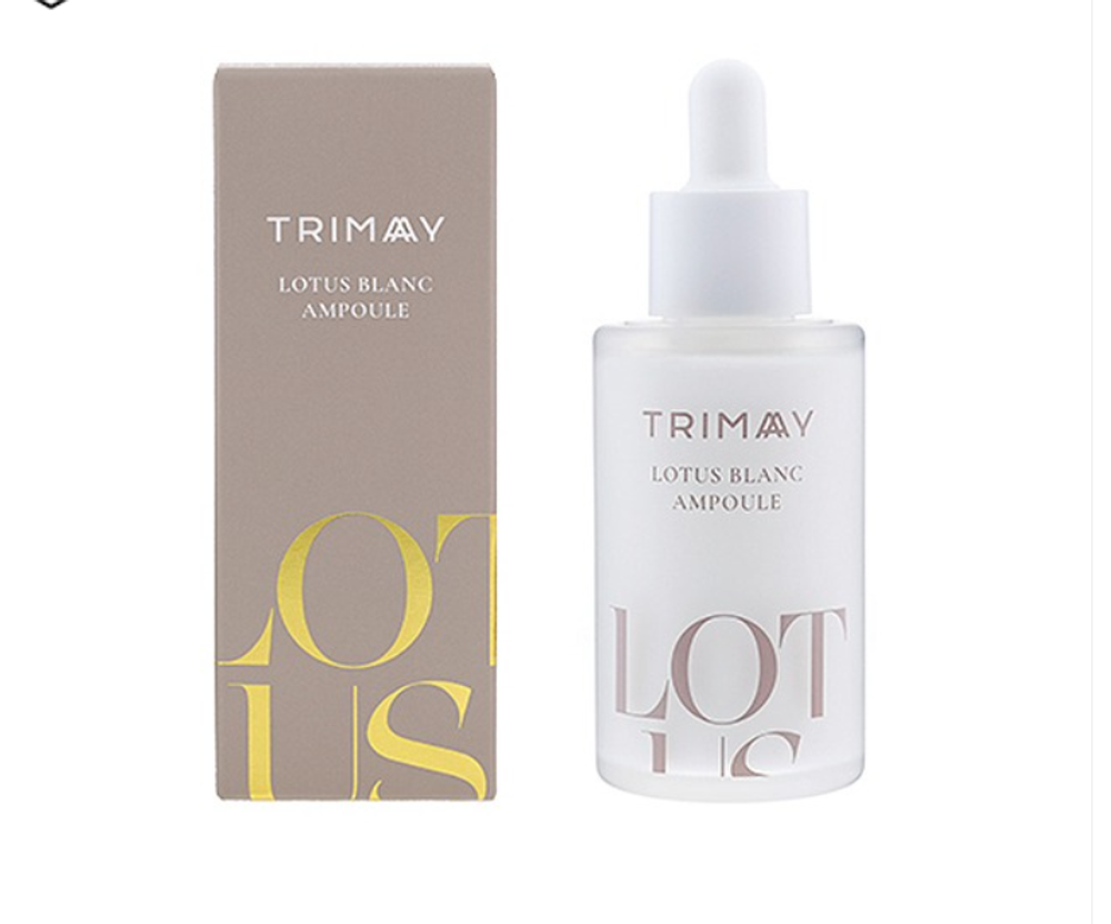 Trimay Lotus Blanc Ampoule концентрированная сыворотка для улучшения тона кожи с экстрактом лотоса