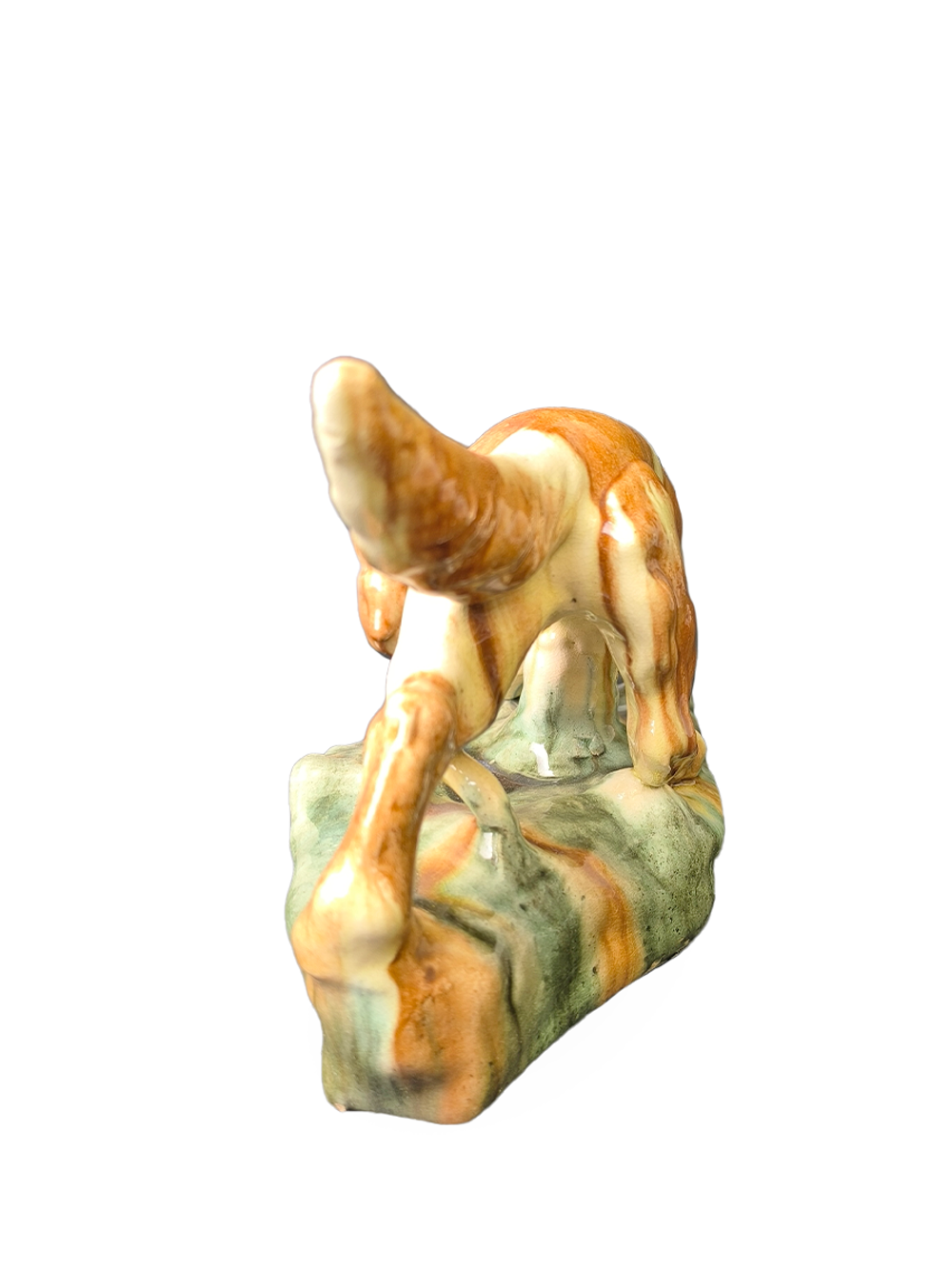 Фаянсовая статуэтка "Собака с дичью" Васильковский