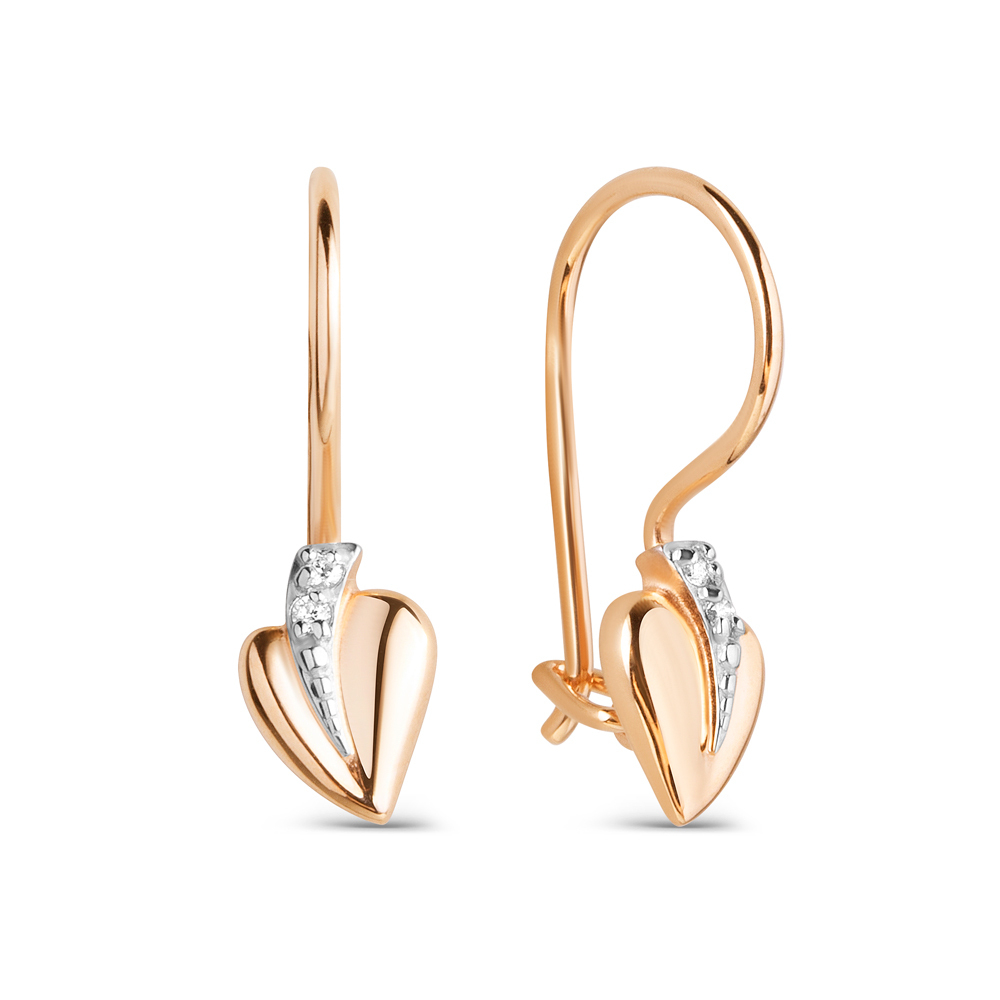 Серьги из золота 585 пробы