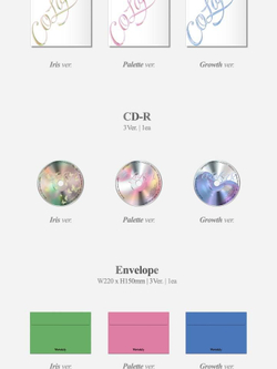 Альбом WEEEKLY - COLORISE 5th Mini Album 3 Version SET