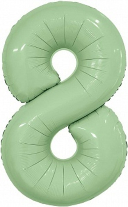 Р Цифра 8 Slim Олива (40''/102 см)