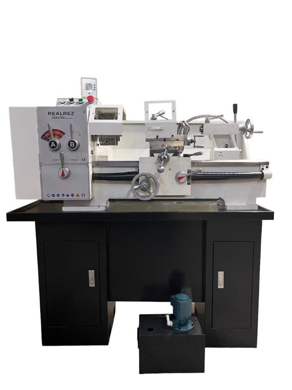 Токарно-винторезный станок REALREZ 330X700 400V (УЦИ+СОЖ)