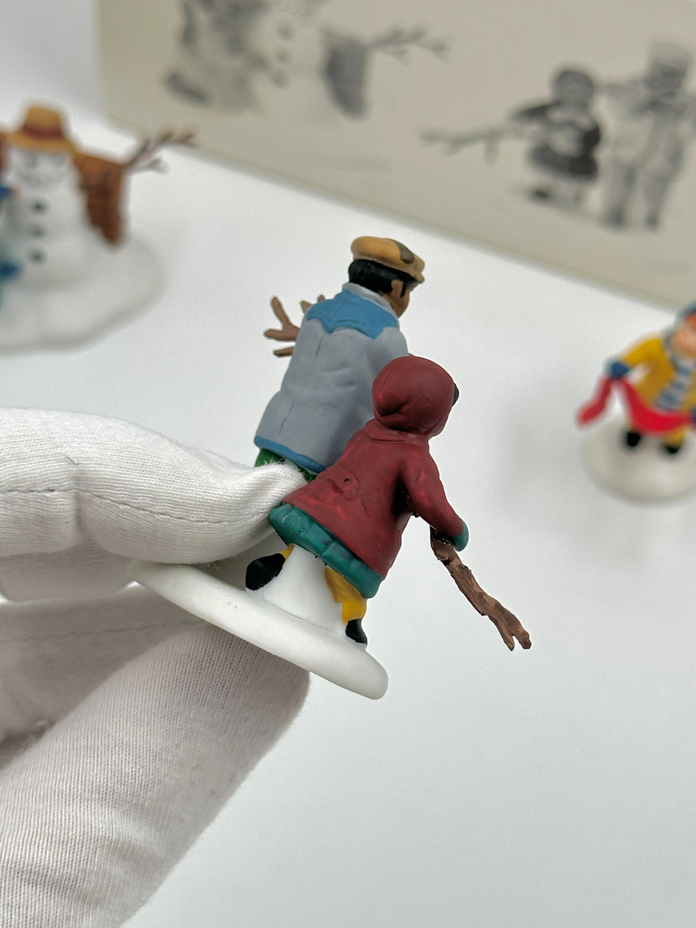 Набор фигурок Игра в снежки Department 56