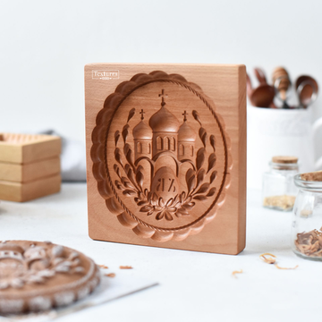 Пряничная форма Пасхальный храм