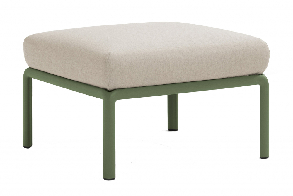 Пуф пластиковый с подушкой Nardi Komodo Pouf, агава, панама