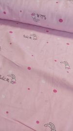 Футер (принт). Зайки Ми (компаньон), отрез 2