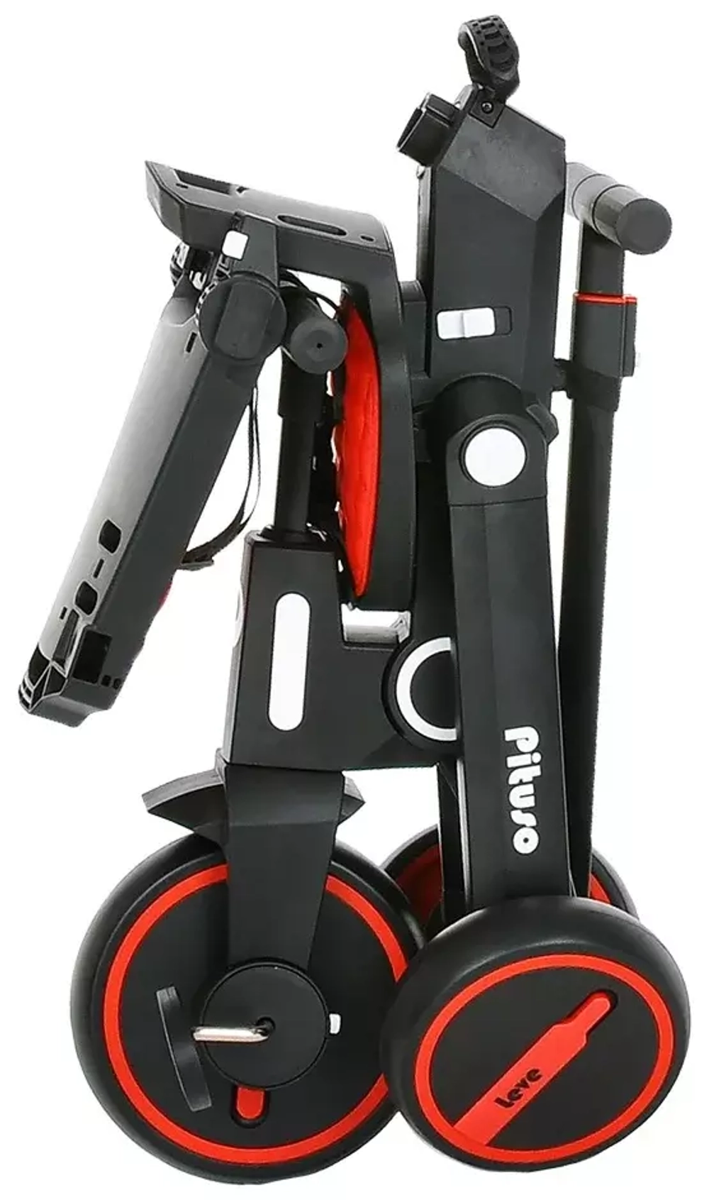 PITUSO Велосипед трехколесный Leve, складной, разм. упак. 65х34х31 см, Red/Красный