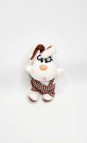 Брелок - подвеска "Заяц в очках"