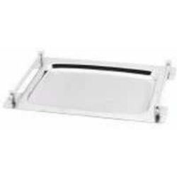 Блюдо прямоугольное 34,5*24 см (поднос с ручками) нерж. P.L. Proff Cuisine