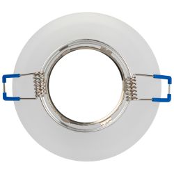 Встраиваемый светильник декоративный ЭРА DK105 WH MR16 GU5.3 белый