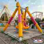 Аттракцион тарелка «Космический переворот», 5 мест, 6,6×5,8×4,5 м