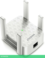 Усилитель Wi-Fi Digma D-WR400 белый